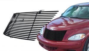 Решетка радиатора черная стальная Billet Style для Chrysler PT Cruiser 2000-2005 